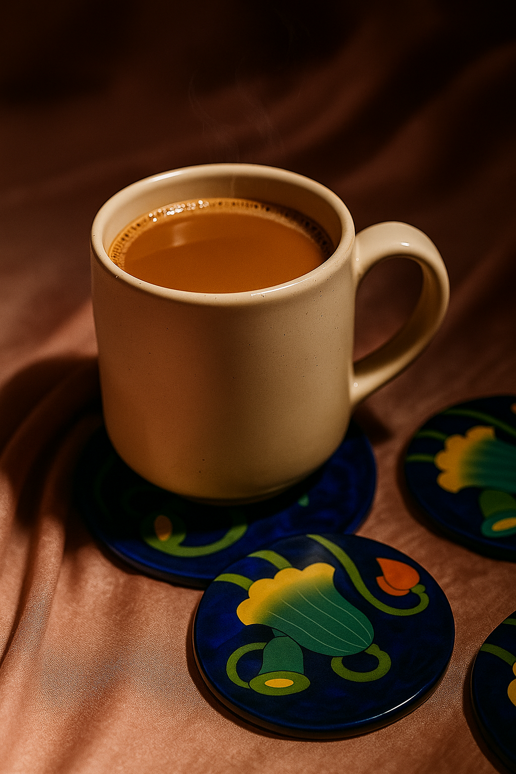 Handcrafted Daffodil Coasters