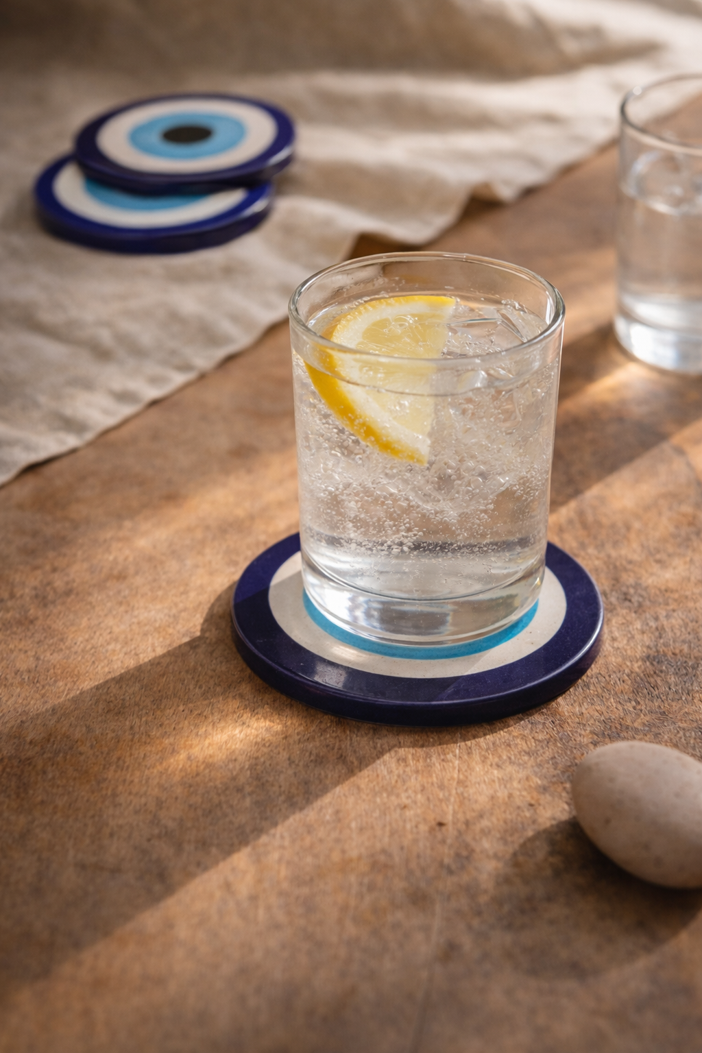 Handcrafted Nazar Coasters